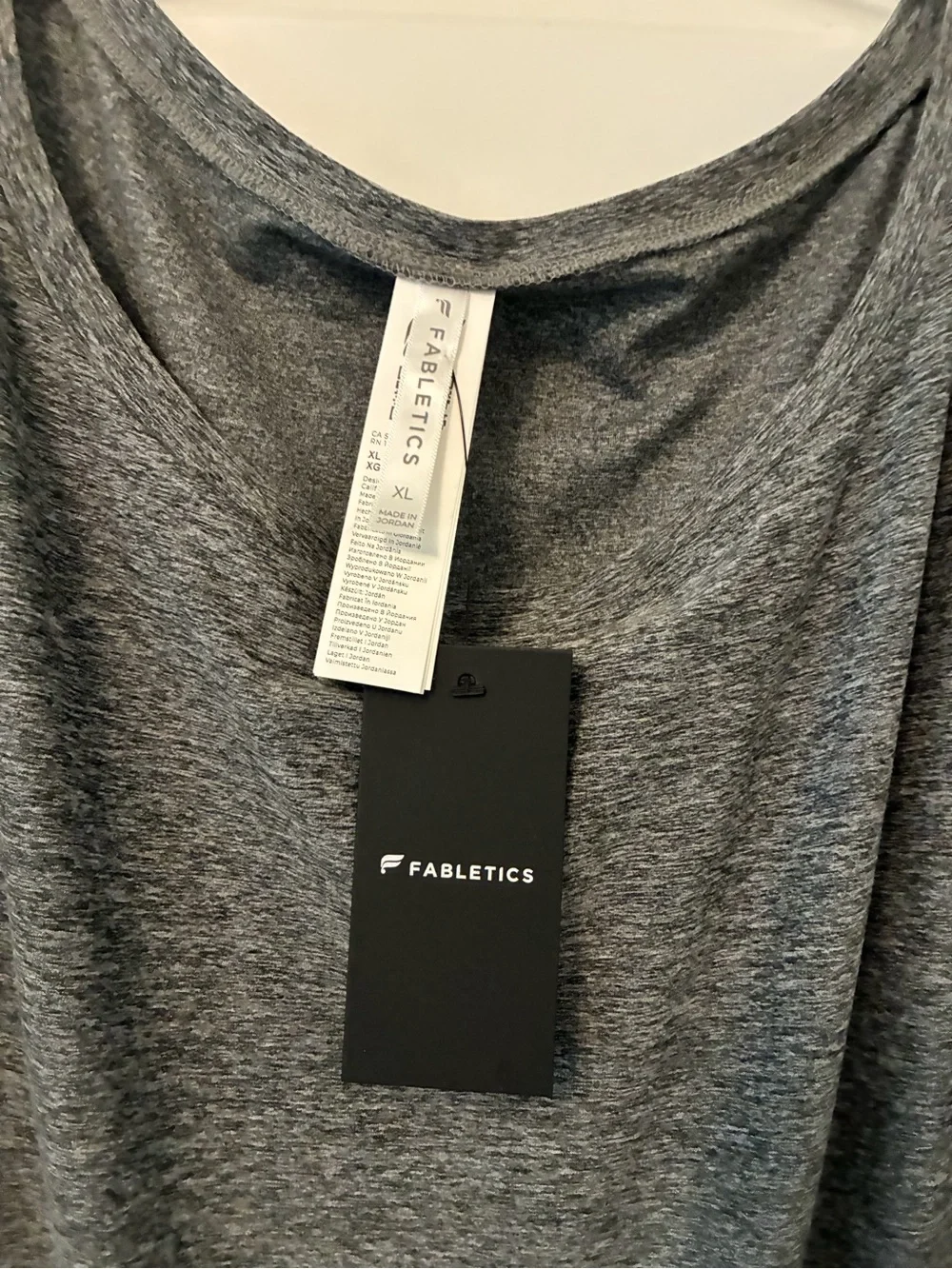 NWT Fablectics Cloud Jersey Off Shoulder Onesie sz XL $129 Cloud Jersey Unbeliev